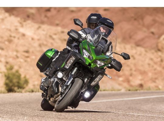 Мотоцикл KAWASAKI VERSYS 1000 SE (Special Edition) - Emerald Blazed Green/Metallic Diablo Black/Metallic Flat Spark Black '2022